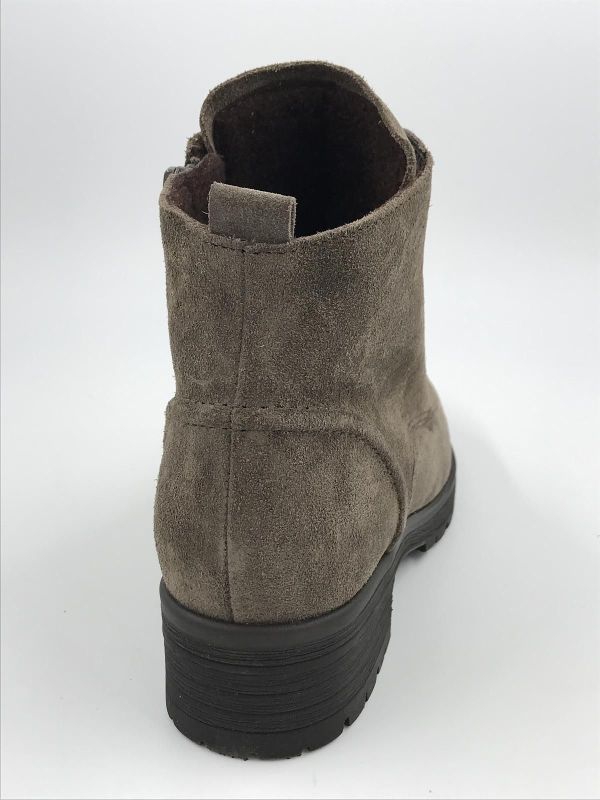 Gab dam bot suède taupe (52.095.30 dreamvelour mohair) - Stiletto Schoenen (Oudenaarde)