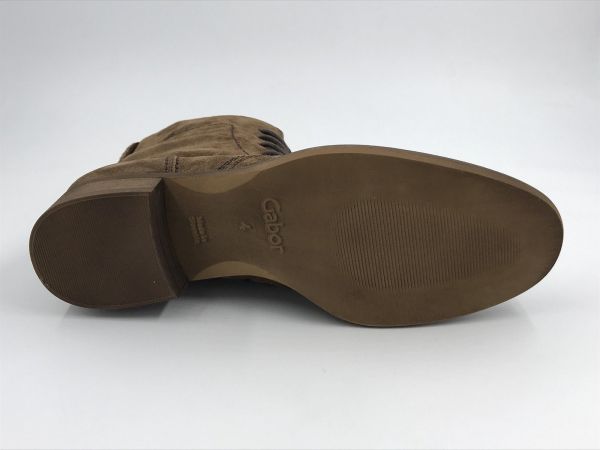 Gab dam bott suède camel (71.646.34 dreamvelour whisky) - Stiletto Schoenen (Oudenaarde)