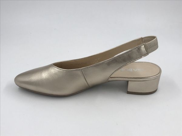 Gab dam dec/sand led metallic puder (81.520.62 shine metallic puder F) - Stiletto Schoenen (Oudenaarde)