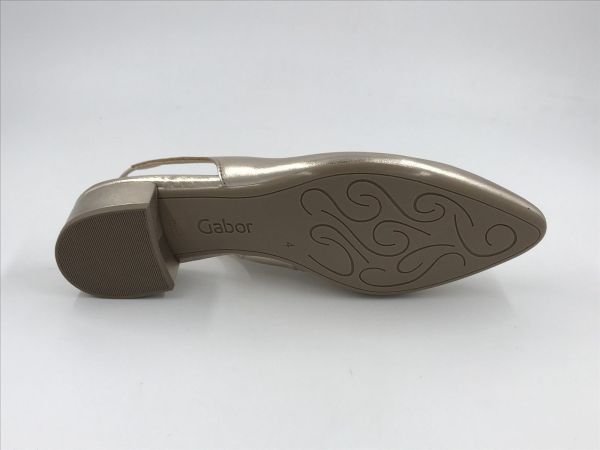 Gab dam dec/sand led metallic puder (81.520.62 shine metallic puder F) - Stiletto Schoenen (Oudenaarde)
