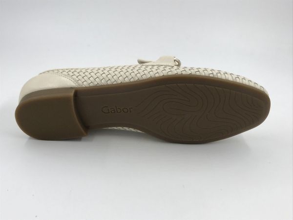 Gab dam moc led ecru (85.218.22 nappa panna F) - Stiletto Schoenen (Oudenaarde)