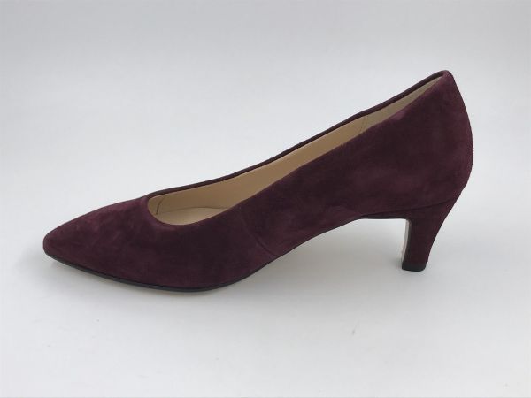 Gab dam pump led bordeaux (3014.01.1.007 samtchevreau mulberry) - Stiletto Schoenen (Oudenaarde)