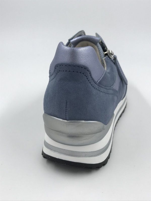 Gab dam run led blauw/zilver (86.524.26 samtchevr/metal heaven H) - Stiletto Schoenen (Oudenaarde)