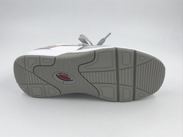 Gab dam run rolling led wit/grijs (86.896.53 chevron/vel/perl wit/grey/pastel rolling) - Stiletto Schoenen (Oudenaarde)