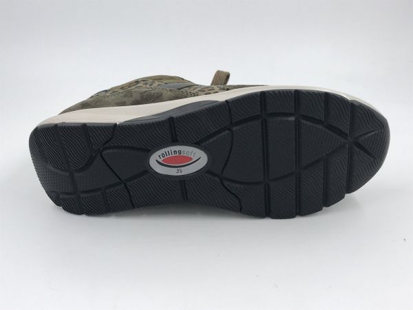 Gab dam run rolling suède oliv (0106.03.005 rolling samt/velour/perl oliv/schwarz) - Stiletto Schoenen (Oudenaarde)