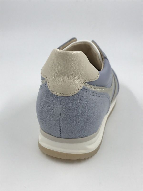 Gab dam run suède/led blauw (86.430.16 velour/chiffon sky kombi G) - Stiletto Schoenen (Oudenaarde)