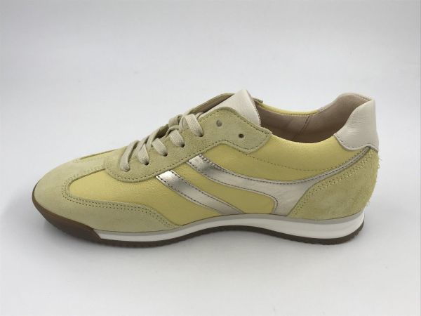 Gab dam run suède/led geel (86.430.13 velour/nappa yellow combi G) - Stiletto Schoenen (Oudenaarde)