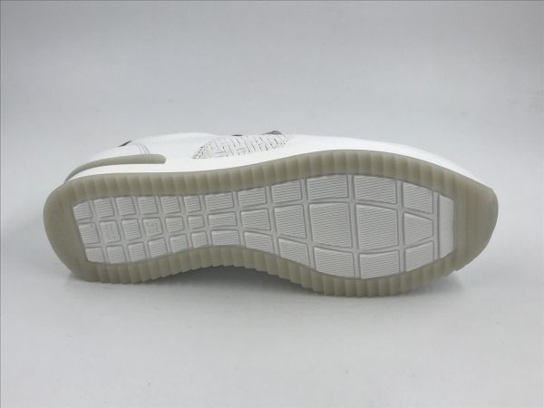 Gab dam runner led wit (83.420.21 nappa/flecht wit/perla F) - Stiletto Schoenen (Oudenaarde)