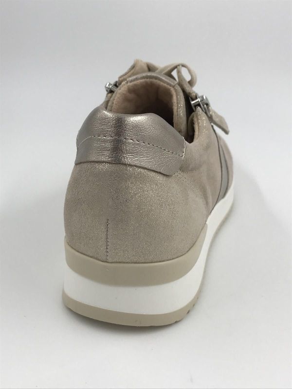 Gab dam runner suède beige (63.420.32 downy met/desert/ F) - Stiletto Schoenen (Oudenaarde)