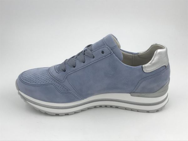 Gab dam runner suède blauw (66.528.86 samtchev azur/turin H) - Stiletto Schoenen (Oudenaarde)