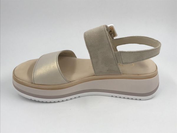 Gab dam sand led beige (62.744.33 cable/dreamvelour puder/Rhodos G) - Stiletto Schoenen (Oudenaarde)