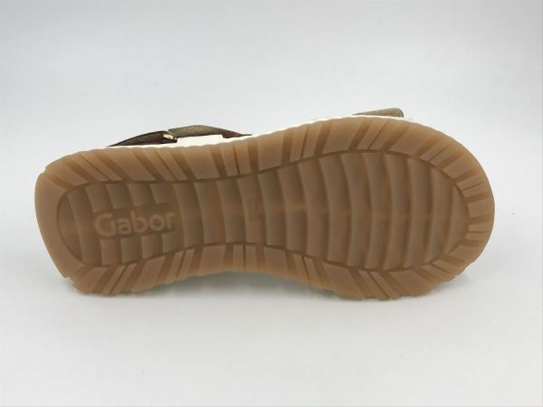 Gab dam sand led ecru/platino (84.582.20 cervo/lamnap/met latte/nougat F) - Stiletto Schoenen (Oudenaarde)