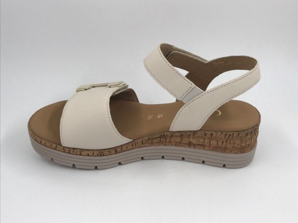 Gab dam sand led ecru (62.700.52 cervo creme/Genua G) - Stiletto Schoenen (Oudenaarde)