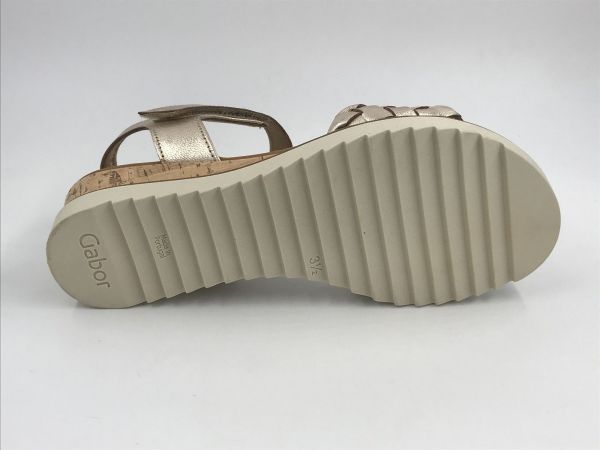 Gab dam sand led metallic platino (62.759.89 idra metallic platino/Genua G) - Stiletto Schoenen (Oudenaarde)