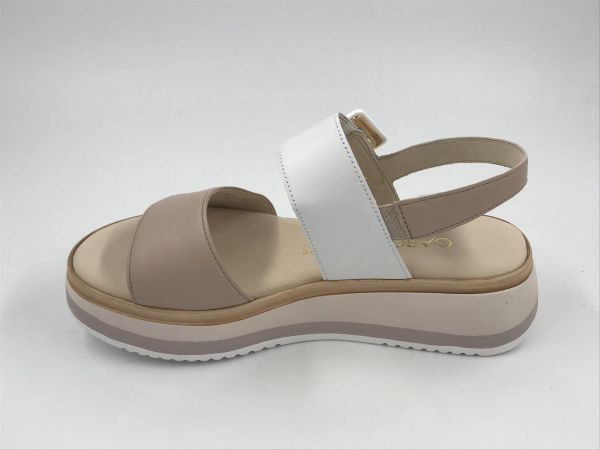 Gab dam sand led roze/wit (82.744.58 chiffon/nappa rose/wit G) - Stiletto Schoenen (Oudenaarde)