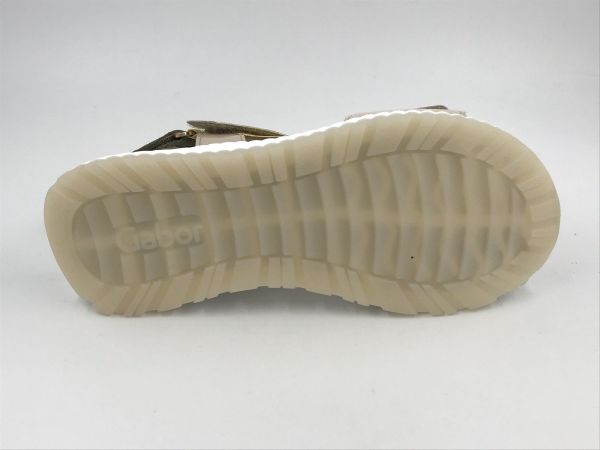 Gab dam sand led wit/geel (84.582.11 dreamve/nappa/cervo F) - Stiletto Schoenen (Oudenaarde)