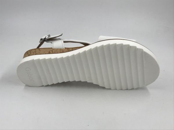 Gab dam sand led wit (82.751.50 cervo wit G) - Stiletto Schoenen (Oudenaarde)