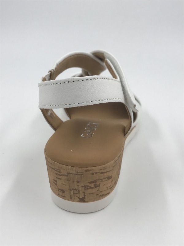 Gab dam sand led wit  (82.761.50 cervo wit H) - Stiletto Schoenen (Oudenaarde)