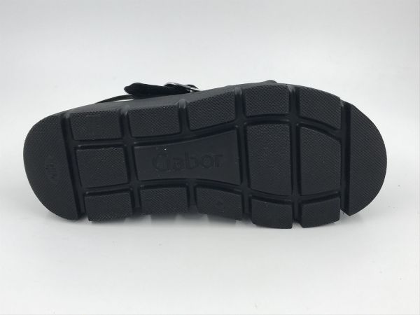 Gab dam sand led zwart (84.752.27 foulardcalf zwart F) - Stiletto Schoenen (Oudenaarde)