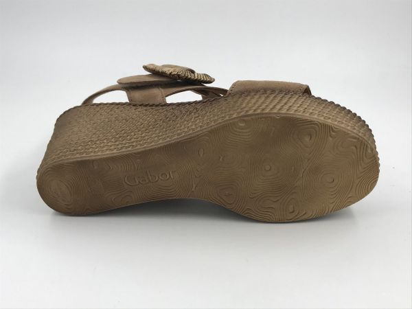 Gab dam sand sleehak suède bruin (84.771.14 samtchevr peanut F) - Stiletto Schoenen (Oudenaarde)