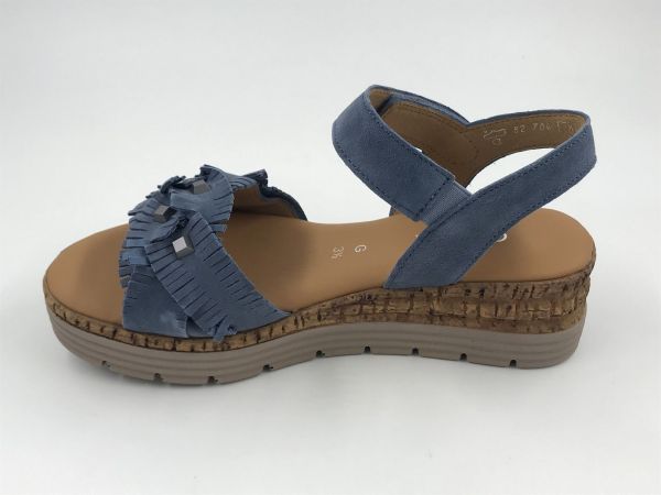 Gab dam sand suède blauw jeans (82.704.26 samtchevr heaven G) - Stiletto Schoenen (Oudenaarde)