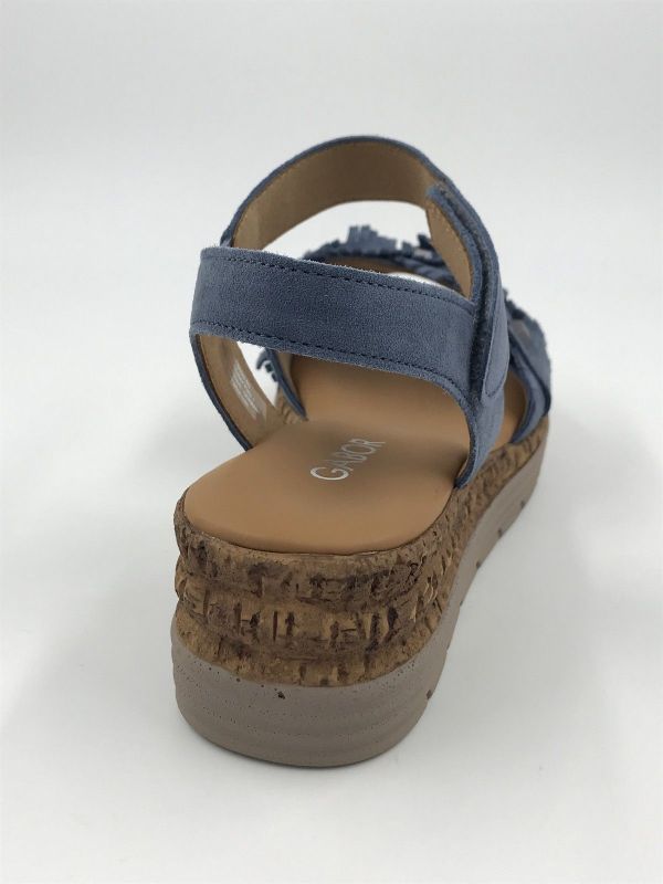 Gab dam sand suède blauw jeans (82.704.26 samtchevr heaven G) - Stiletto Schoenen (Oudenaarde)