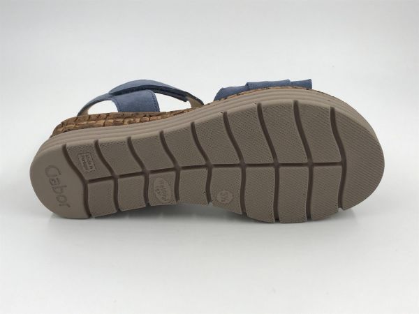 Gab dam sand suède blauw jeans (82.704.26 samtchevr heaven G) - Stiletto Schoenen (Oudenaarde)