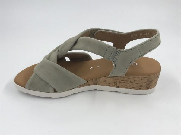 Gab dam sand suède mint  (82.761.11 samtchevr schilf H) - Stiletto Schoenen (Oudenaarde)