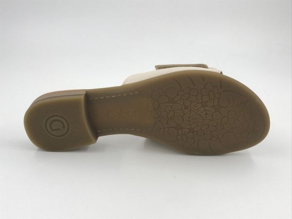 Gab dam slipper led crème (82.791.52 cervo crème G) - Stiletto Schoenen (Oudenaarde)