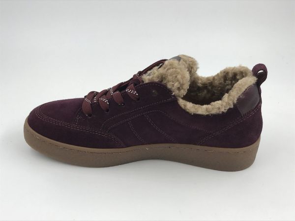 Gab dam sneaker suède bordeaux (6024.01.005 dreamv/fell HT/met mulberry/sand G) - Stiletto Schoenen (Oudenaarde)