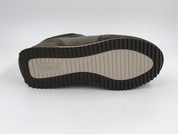 Gab dam sneaker suède bruin (6002.03.004 dream/vap.met/samt engl brown/taupe c) - Stiletto Schoenen (Oudenaarde)