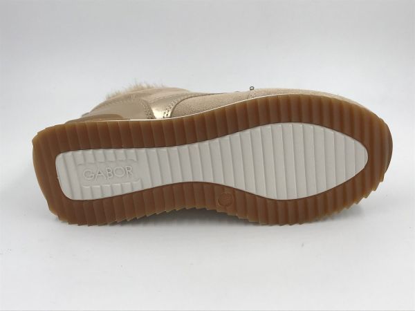 Gab dam sneaker suède sand (6002.02.001 dream/met/fellHT sand/champagne) - Stiletto Schoenen (Oudenaarde)