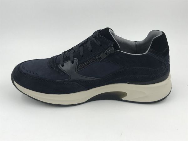 Gab her run led blauw (0101.01.01 dreamvelour/nubuk dk blue) - Stiletto Schoenen (Oudenaarde)