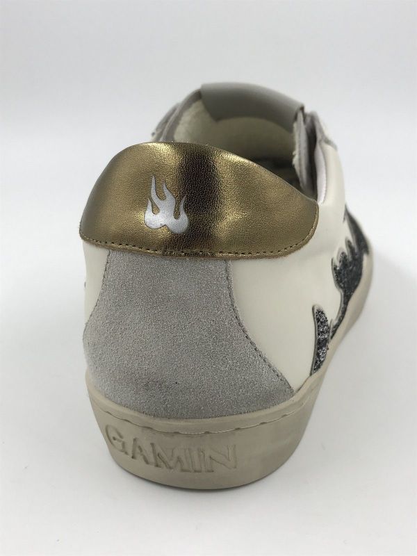 Gamin sneaker platino (D0023S10-K-GMN Platino) - Stiletto Schoenen (Oudenaarde)