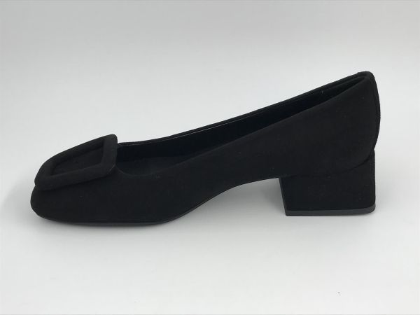 Pisati dam dec suède zwart (sharon camoscio nero) - Stiletto Schoenen (Oudenaarde)