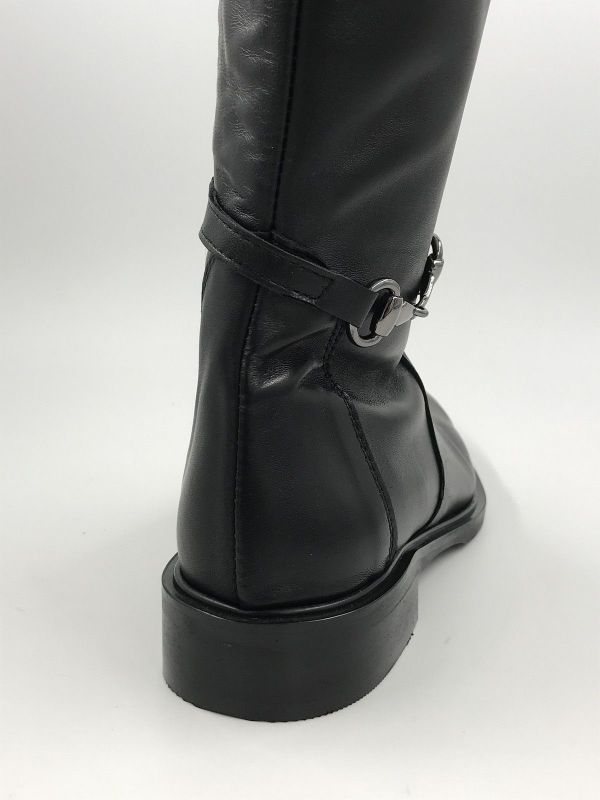 Pisati dam LLaars led zwart (Clelia nappa nera) - Stiletto Schoenen (Oudenaarde)