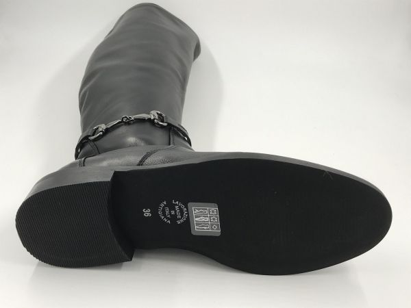 Pisati dam LLaars led zwart (Clelia nappa nera) - Stiletto Schoenen (Oudenaarde)