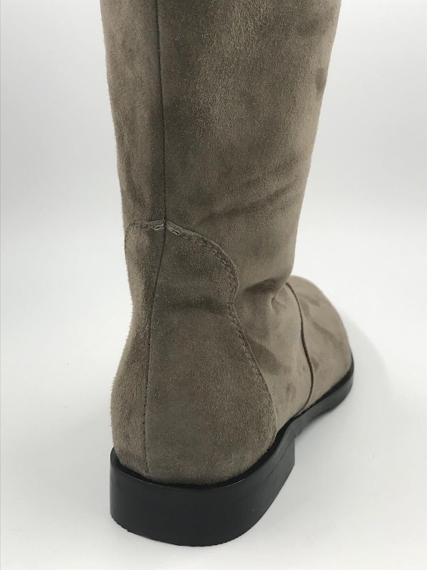 Pisati dam LLaars suède taupe (Annie camiscio fango) - Stiletto Schoenen (Oudenaarde)