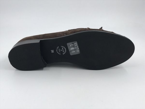 Pisati dam moc suède bruin (maddalena camoscio muffin) - Stiletto Schoenen (Oudenaarde)