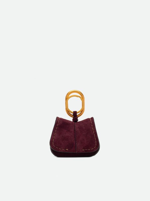 Gianni Chia bagcharm amarone (charm/BSM helena07 bordeaux) - Stiletto Schoenen (Oudenaarde)
