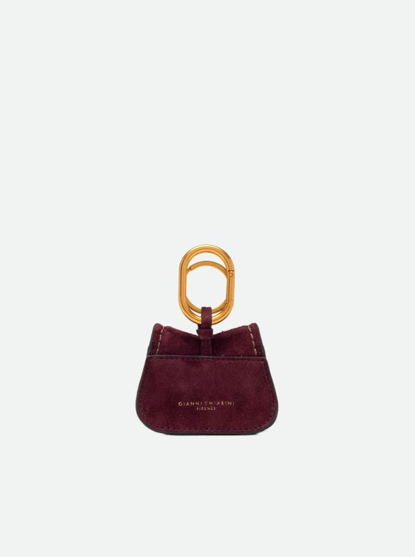 Gianni Chia bagcharm amarone (charm/BSM helena07 bordeaux) - Stiletto Schoenen (Oudenaarde)