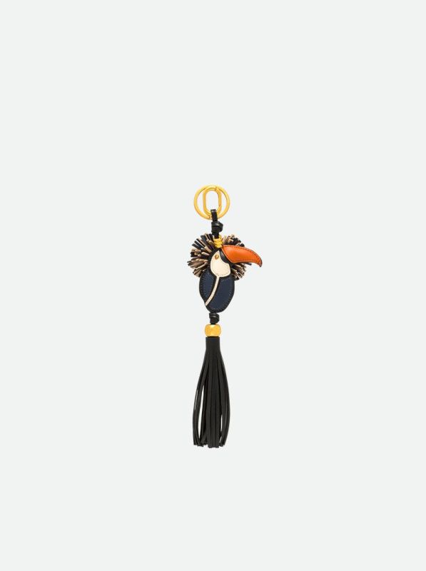 Gianni Chia bagcharm blauw (charm/PC tucano02 navy) - Stiletto Schoenen (Oudenaarde)