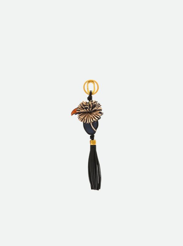Gianni Chia bagcharm blauw (charm/PC tucano02 navy) - Stiletto Schoenen (Oudenaarde)
