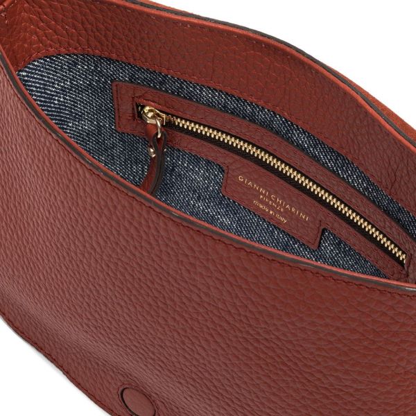 Gianni Chia handtas brick red (Olga/BS11495-14049 brick red) - Stiletto Schoenen (Oudenaarde)