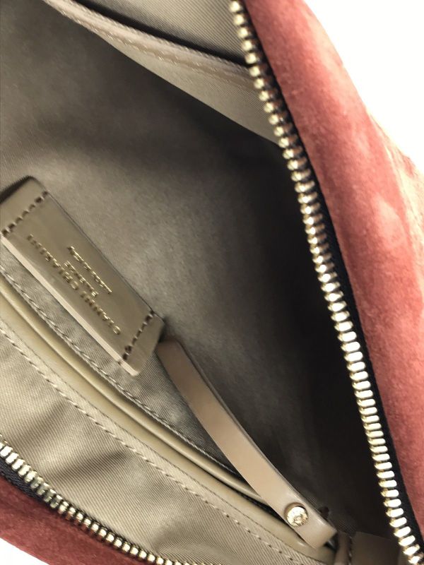 Gianni Chia handtas brick suède (Brenda/BS 12045-14049 brick red) - Stiletto Schoenen (Oudenaarde)