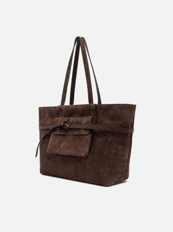 Gianni Chia handtas bruin (Belty/BS12696 moka) - Stiletto Schoenen (Oudenaarde)