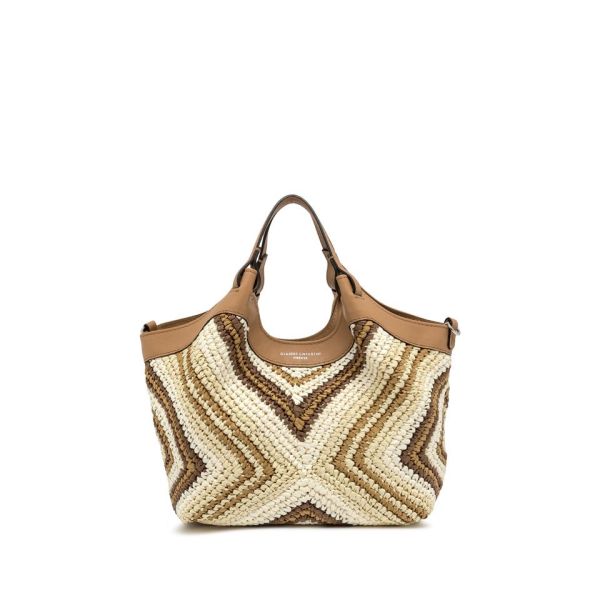 Gianni Chia handtas caramel mix (Dua BS 12189 DIAMIX 11130 Var cuoio) - Stiletto Schoenen (Oudenaarde)