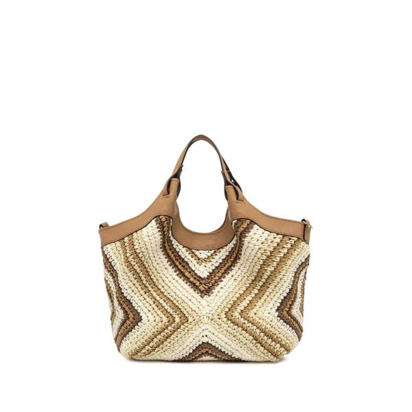 Gianni Chia handtas caramel mix (Dua BS 12189 DIAMIX 11130 Var cuoio) - Stiletto Schoenen (Oudenaarde)