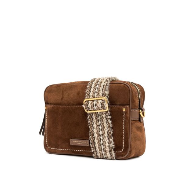 Gianni Chia handtas cognac (Nina/BS12060-099-cognac) - Stiletto Schoenen (Oudenaarde)