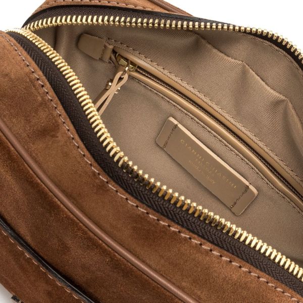 Gianni Chia handtas cognac (Nina/BS12060-099-cognac) - Stiletto Schoenen (Oudenaarde)